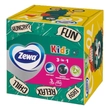 Kép 3/6 - Papírzsebkendő ZEWA Kids 3 rétegű 60 darabos dobozos