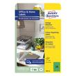 Etikett AVERY 3450-10 70x37mm univerzális zöld 240 címke/doboz 10 ív/doboz