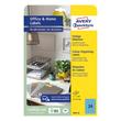 Kép 2/6 - Etikett AVERY 3449-10 70x37mm univerzális kék 240 címke/doboz 10 ív/doboz