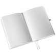 Jegyzetfüzet LEITZ Style A/5 80 lapos kockás fehér