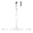 Kép 2/2 - Antenna kábel HAMA FM 1,5m fehér