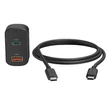 Kép 1/2 - Autós töltő HAMA USB-C 65W
