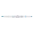 Kép 2/2 - Ecsetfilc kétvégű ZEBRA Mildliner Fluorescent kék