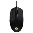 Kép 1/5 - Egér vezetékes LOGITECH G203 LightSync USB 6 gombos 8000 DPI fekete