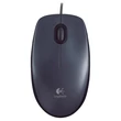 Kép 1/3 - Egér vezetékes LOGITECH M100 USB 1000 DPI fekete