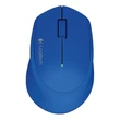 Kép 1/4 - Egér vezeték nélküli LOGITECH M280 2,4 Ghz 1000 DPI kék