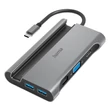 Kép 1/2 - Elosztó HUB HAMA USB Type-C + 2xUSB 3.1/HDMI/VGA/LAN/USB Type-C/PD