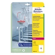 Kép 2/4 - Etikett AVERY L8013-10 105x148mm antimikrobiális átlátszó 40 címke/doboz 10 ív/doboz
