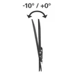 Kép 2/2 - Falitartó HAMA dönthető 81-165 cm 32"-65" fekete