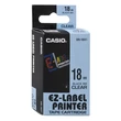 Kép 1/2 - Feliratozó szalag CASIO XR 18 X1 18mm x 8m átlátszó alapon fekete írásszín