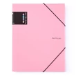 Kép 1/2 - Gumis mappa PASTELINI PP A/4 pink