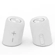 Kép 2/5 - Hangszóró HAMA Twin 2.0 Bluetooth 20W vízálló fehér
