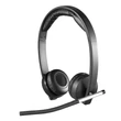 Kép 1/3 - Headset vezeték nélküli LOGITECH H820E Dual 2,4 Ghz/USB fekete