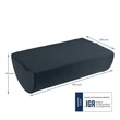 Kép 5/5 - Lábtámasz LEITZ Ergo Cosy bársony szürke