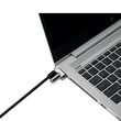 Kép 4/5 - Notebook zár KENSINGTON Universal 3 az 1-ben kulcsos