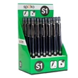 Kép 5/5 - Nyomósirón SPOKO 0131 0,5mm áttetsző antracit szín