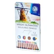 Kép 1/3 - Színes ceruza ASTRA hengeres fémdobozos 12 színű