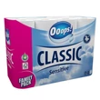 Kép 2/2 - Toalettpapír OOOPS! Classic Sensitive 3 rétegű 24 tekercs