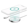 Kép 1/2 - Töltő vezeték nélküli HAMA MagCharge 15W fehér
