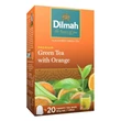 Kép 2/2 - Zöld tea DILMAH Orange 20 filter/doboz