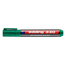 Alkoholos marker EDDING 330 vágott zöld