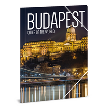 Gumis mappa ARS UNA A/4 Cities-Budapest éjszakai
