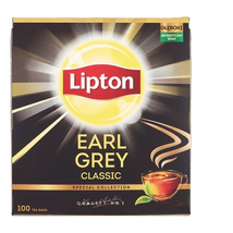 Fekete tea LIPTON Earl Grey 100 filter
