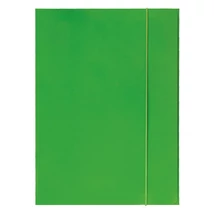 Gumis mappa OPTIMA A/4 fluo zöld 600 g