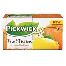 Gyümölcstea PICKWICK Fruit Fusion citrus-bodza 20 filter/doboz