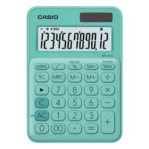 Számológép asztali CASIO MS 20 UC 12 digit zöld