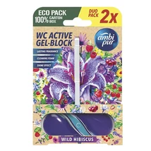 Toalett illatosító AMBI PUR 2x45g Wild hibiskus