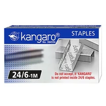 Tűzőkapocs KANGARO 24/6 1000 darabos