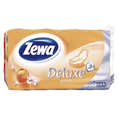 Toalettpapír ZEWA Deluxe 3 rétegű 16 tekercses Cashmere Peach