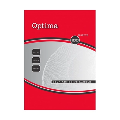 Etikett OPTIMA 32097 105x35mm 1600 címke/doboz 100 ív/doboz