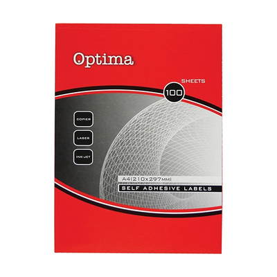 Etikett OPTIMA 32112 70x42,3mm 2100 címke/doboz 100 ív/doboz