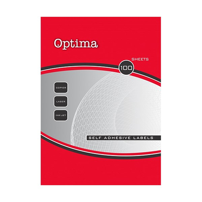 Etikett OPTIMA 32086 70x32mm 2700 címke/doboz 100 ív/doboz
