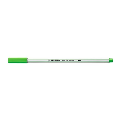 Ecsetfilc STABILO Pen 68 Brush világoszöld