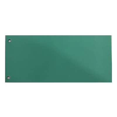 Elválasztócsík FORTUNA 105x235mm karton zöld 100 darabos