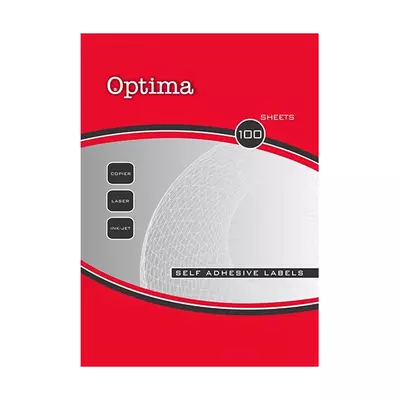 Etikett OPTIMA 32083 70x16,9mm 5100 címke/doboz 100 ív/doboz