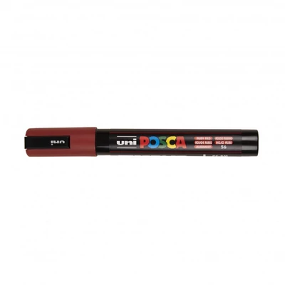 Filctoll UNI Posca PC-5M rubint vörös