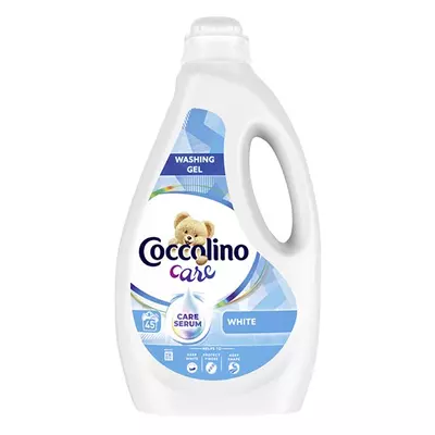 Folyékony mosószer COCCOLINO Care White 1,8 liter 45 mosás