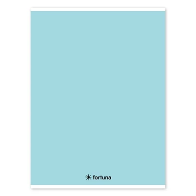 Füzet vonalas FORTUNA Monocolor A/4 32 lapos pasztell kék