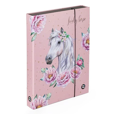 Füzetbox OXY A/4 Jumbo Horse romantic