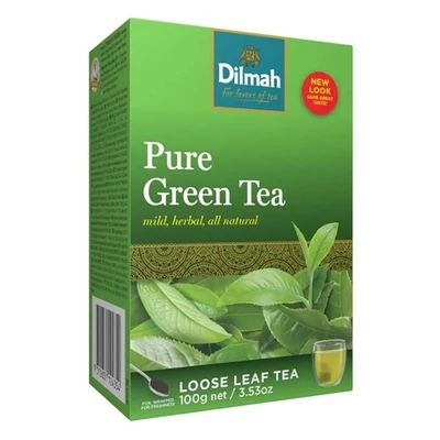 Szálas zöld tea DILMAH Natural 100 g