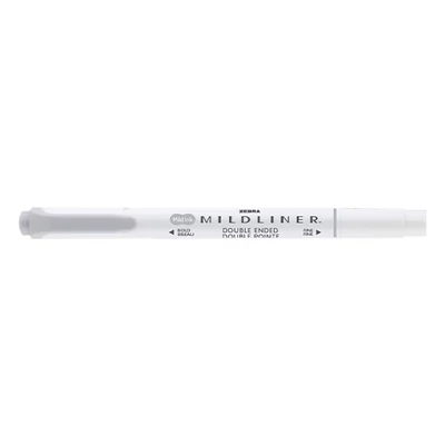 Szövegkiemelő kétvégű ZEBRA Mildliner cool & refined 1,4-4,0 mm szürke