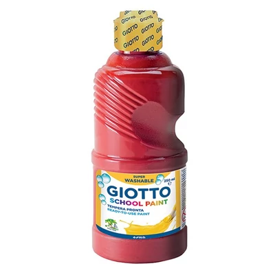 Tempera GIOTTO 250ml piros