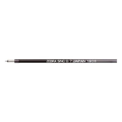 Tollbetét golyós ZEBRA SNC 0,7 mm fekete