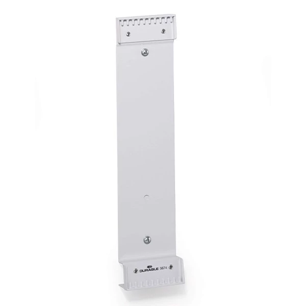 Bemutatótábla tartó DURABLE Function fali 10 db A/4 táblával szürke