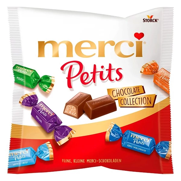 Csokoládé MERCI Petits desszert chocolate 125 g