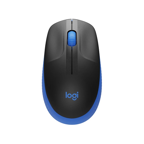 Egér vezeték nélküli LOGITECH M190 2,4 Ghz 1000 DPI kék